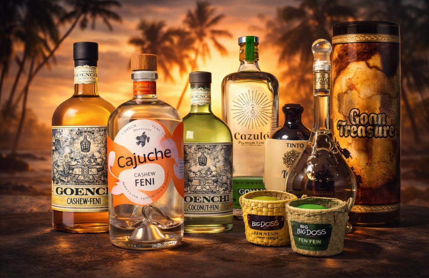 Top 6 Goa Feni Brands You Must Try